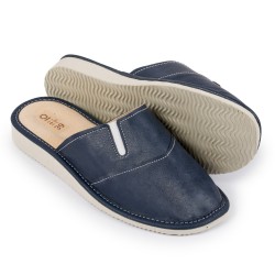 Kapcie damskie z gumką zakryte