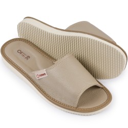 Kapcie damskie domowe skóra...