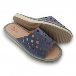 Kapcie Skórzane Damskie...