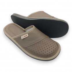 Kapcie męskie skóra...